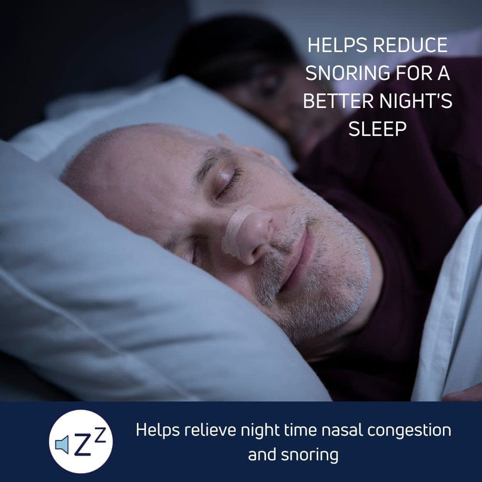 Clear Large Nasal Congestion Strips 30 Pack