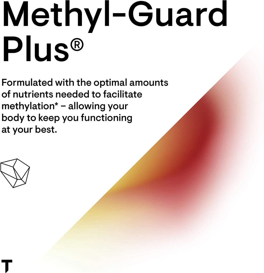 Thorne Methyl-Guard plus - Active Folate (5-MTHF) with Vitamins B2, B6, and B12 - Supports Methylation and Healthy Level of Homocysteine - Gluten-Free, Dairy-Free, Soy-Free - 90 Capsules