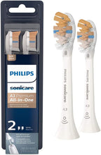 Load image into Gallery viewer, Sonicare A3 Premium All-In-One Brush Head, White, 2 Count
