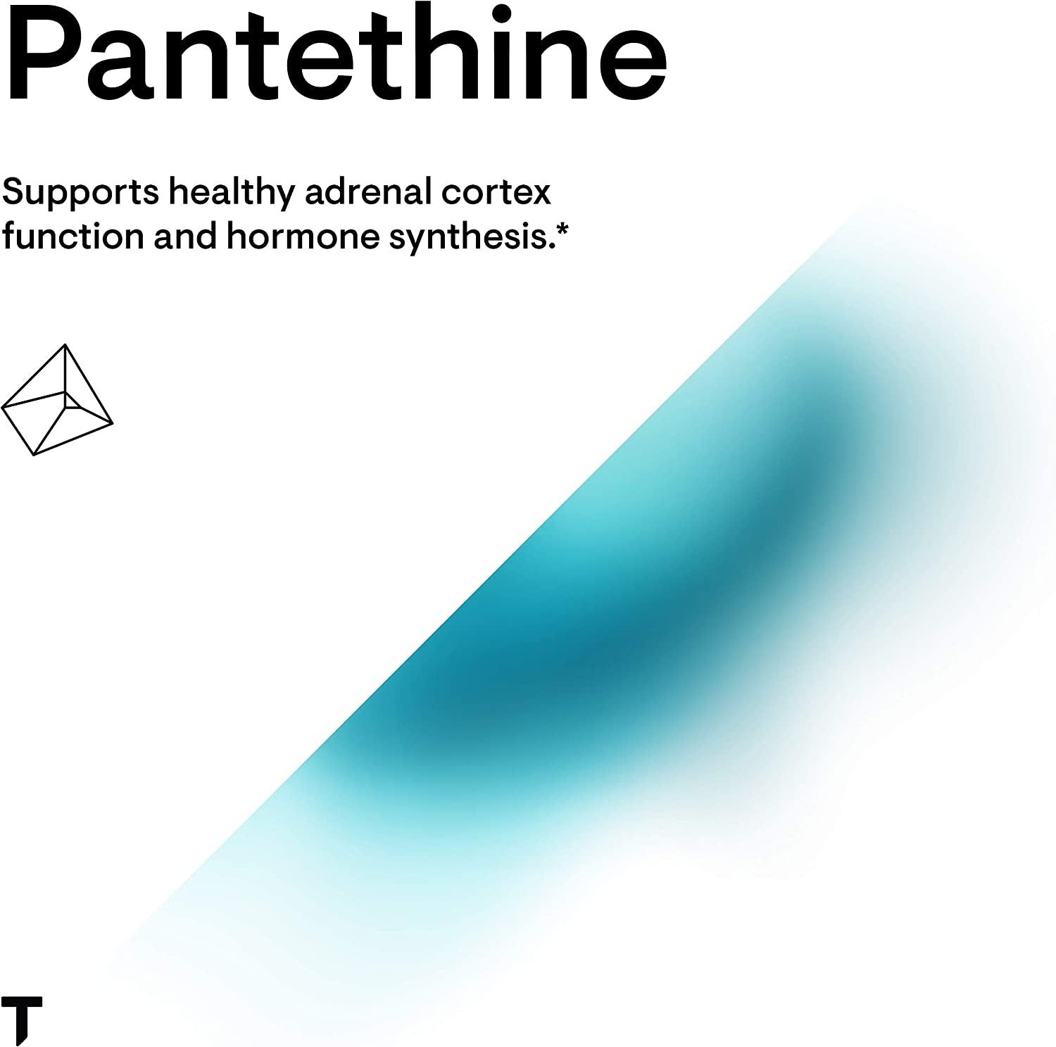 - Pantethine - Vitamin B5 (Pantothenic Acid) Supplement in Its Active Form - 60 Capsules