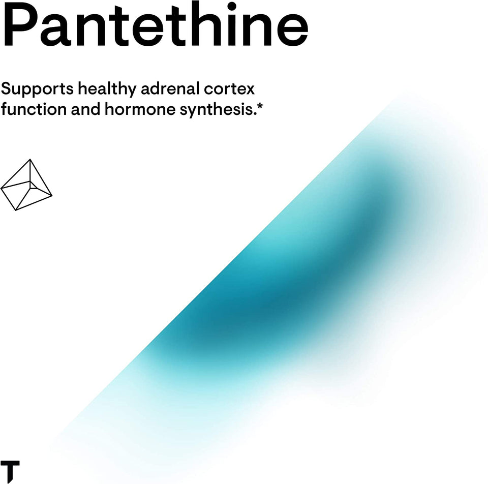 - Pantethine - Vitamin B5 (Pantothenic Acid) Supplement in Its Active Form - 60 Capsules