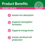 Iron plus Tablets for Women'S Health - Relieves Fatigue and Tiredness - Supports Energy Levels, 80 Pack