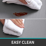 Kitchen Rugs and Mats, anti Fatigue Waterproof for Kitchen, Office & Garage，Non Skid Standing Kitchen Rug 2 Piece —（44X75Cm+44X150Cm）