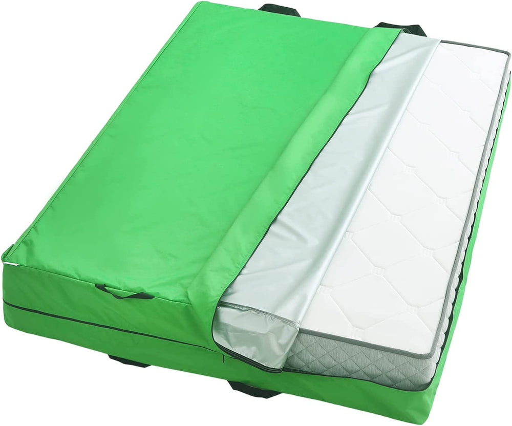 Waterproof Mattress Bag for Moving Queen Size Reusable Mattress Storage Bag with Handles Zippered Heavy Duty