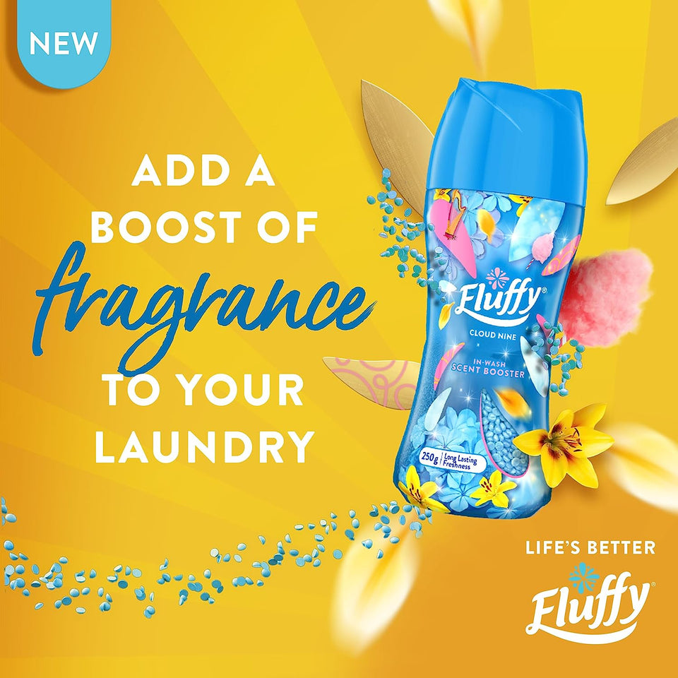 Laundry in Wash Scent Booster Beads, 250G, Cloud Nine, Perfume for Your Wash, Laundry, Long Lasting Freshness, Fragrance