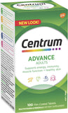 Advance, Multivitamin with Vitamins & Minerals to Support Energy, Immunity, Muscle Function & Healthy Skin, 100 Tablets