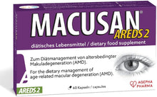Load image into Gallery viewer, Areds 2 Dry Eye Tablets for Age-Related Eye Health,Eye Vitamin &amp; Mineral Supplement with Lutein, Zeaxanthin &amp; Ginkgo Biloba to Improve Eyesight | Eye Supplements for AMD
