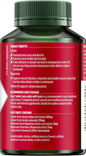 Load image into Gallery viewer, Calcium, Magnesium &amp; Vitamin D - Maintains Bone Health and Strength, 120 Pack

