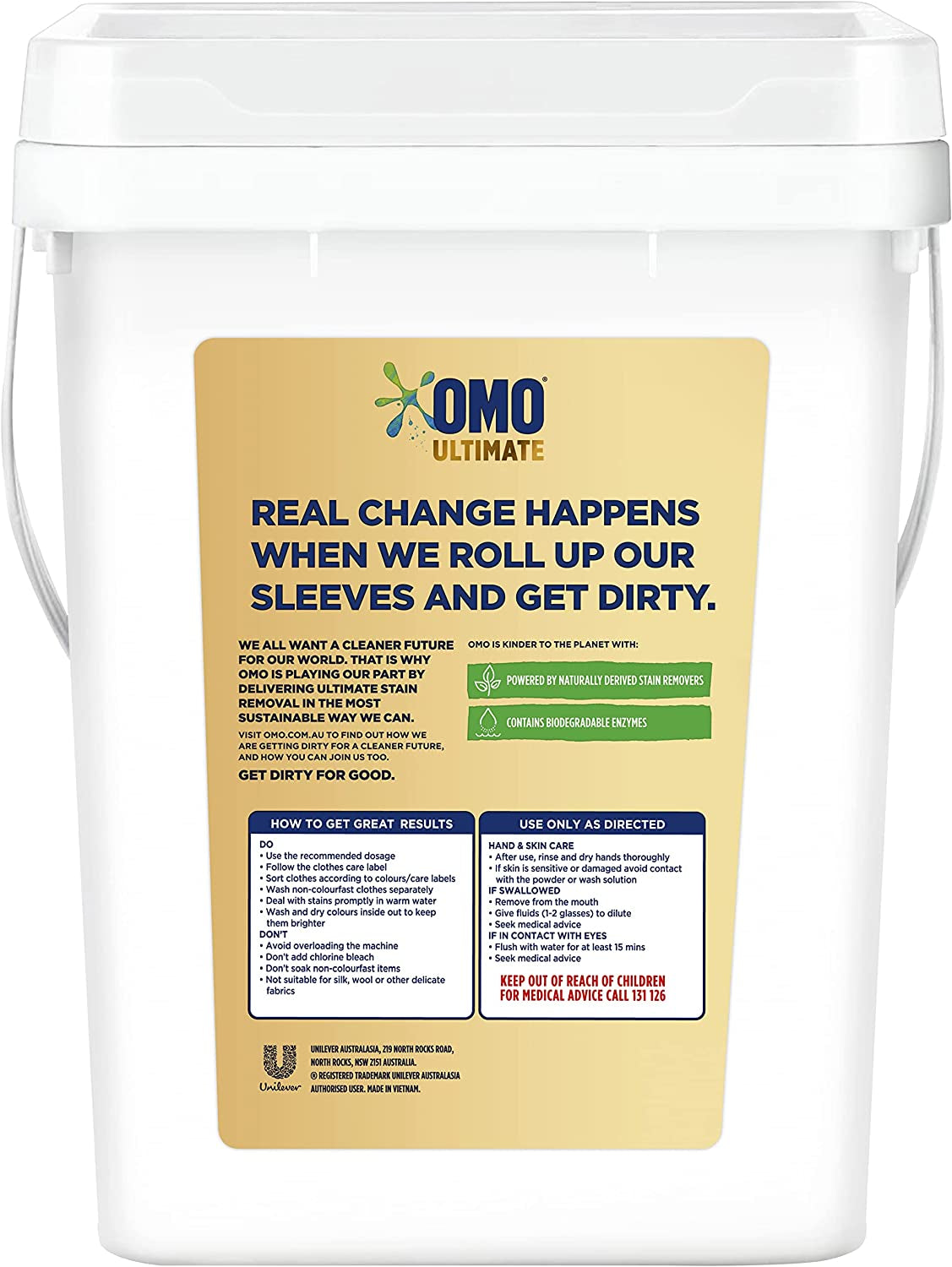 Ultimate, Laundry Detergent, Washing Powder, Front & Top Loader, 7Kg