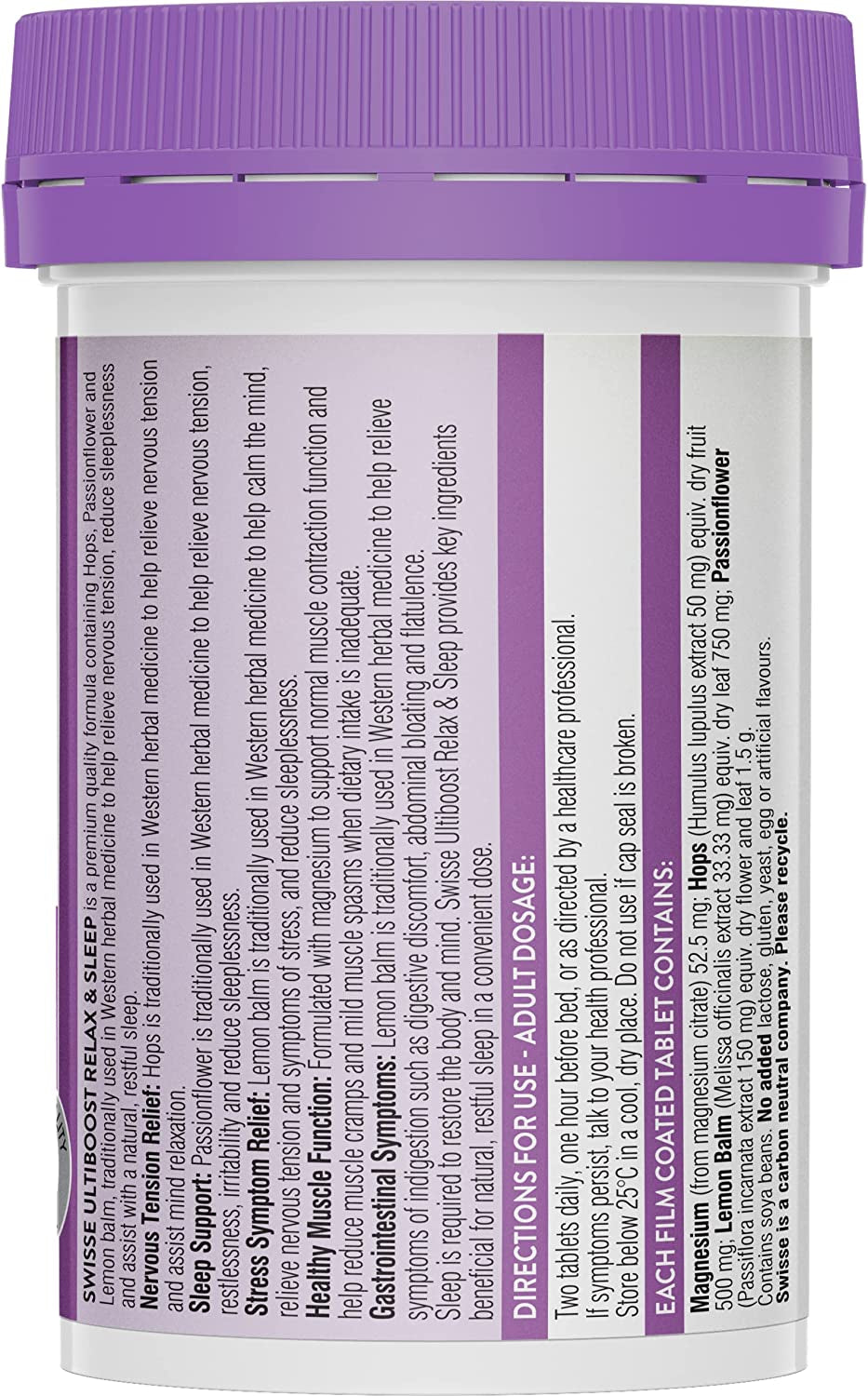 Ultiboost Relax & Sleep 60 Tablets
