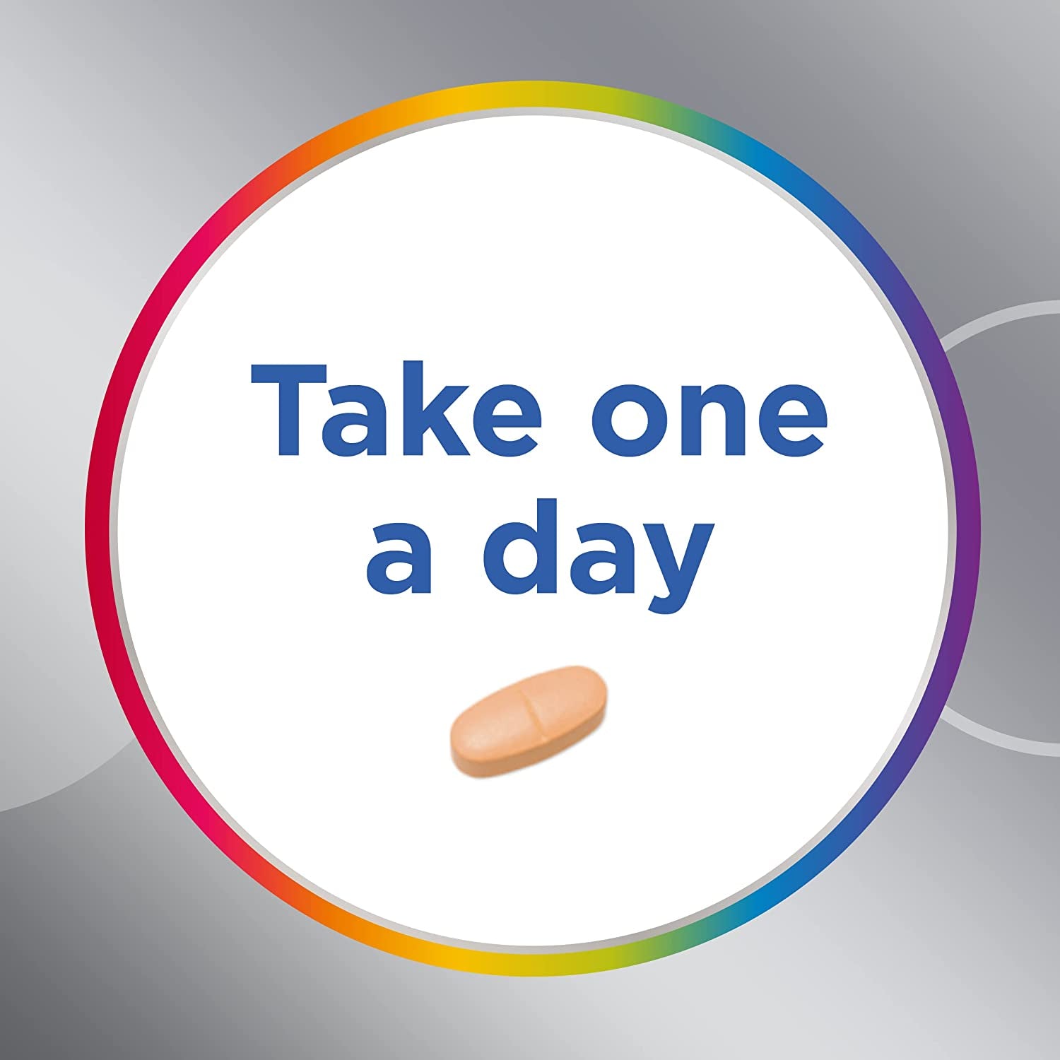 Advance 50+, Multivitamin with Vitamins & Minerals to Support Vitality, Immunity, Heart Health & Eye Health, 100 Tablets