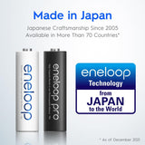 Eneloop AA Pre-Charged Rechargeable Batteries, 4-Pack (BK-3MCCE/4BA)