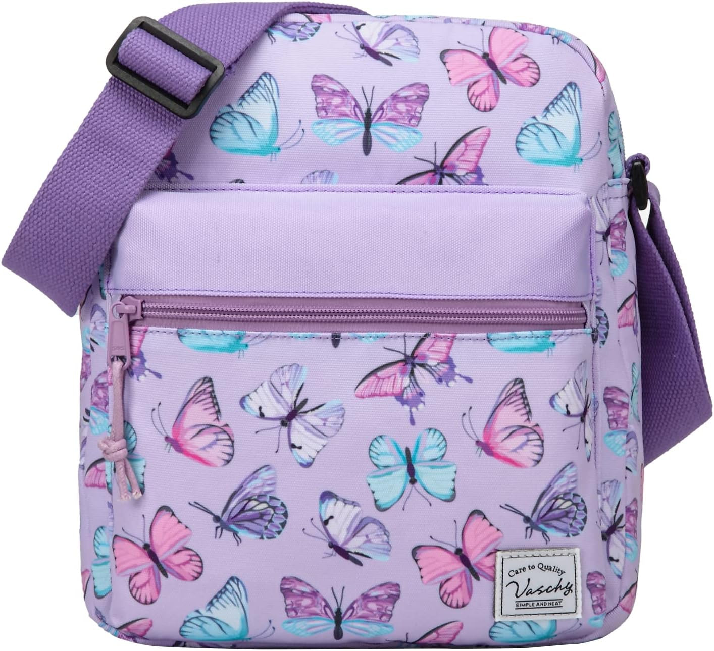 Messenger Bag for Girls, Lightweight Small Women Crossbody Bag Purse Preteen/Teen Little Kids Shoulder Bag