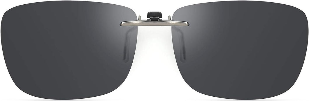Polarized Clip on Sunglasses over Prescription Glasses Men Women Compact Fit Non-Flip Up