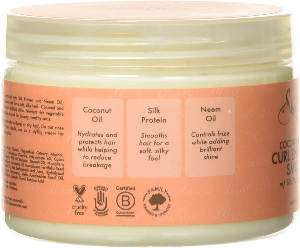 Coconut and Hibiscus Curl Enhancing Smoothie, 340 G, Multi, 12 Ounce (Pack of 1) (290223 )