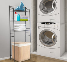 Load image into Gallery viewer, Bathroom Storage Shelf over Toilet Space Saver, Freestanding Shelves for Bath Essentials, Planters, Books, Etc
