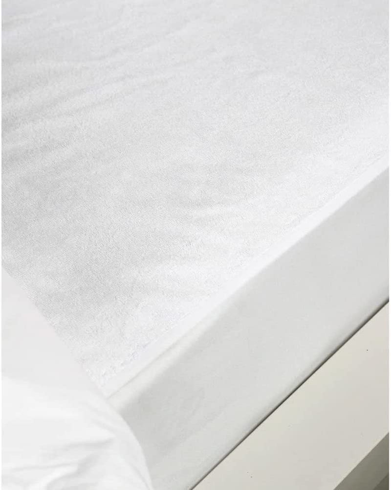 Tontine Dry Sleep Waterproof Mattress Protector – Soft Cotton Top – 50cm Skirt – Multiple Sizes