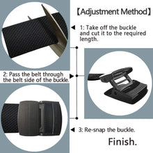 Load image into Gallery viewer, Belts for Men,Elastic Stretch Belt with YKK Plastic Buckle, Breathable Canvas Waist Belt for Work Outdoor Cycling Hiking, Adjustable for Pants Size below 46Inches[53&quot;Long1.5&quot;Wide]
