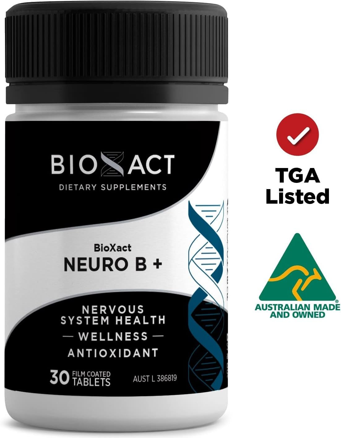 Neuro B+ Supplements - Vitamins - 30 Tablets Unique Blend – Wellness – Antioxidant – Australian Made