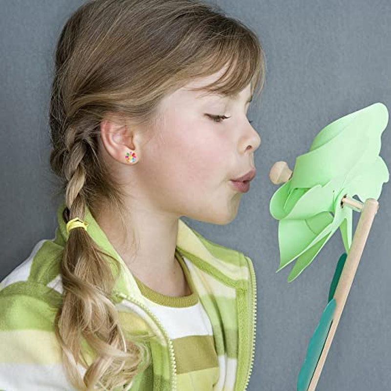 24 Pairs Hypoallergenic Earrings Set for Girls Teens Kids Stainless Steel Stud Earrings Set Animal Butterfly Rainbow Star Unicorn Cute Earring Jewelry Gifts for Girls Kids Women