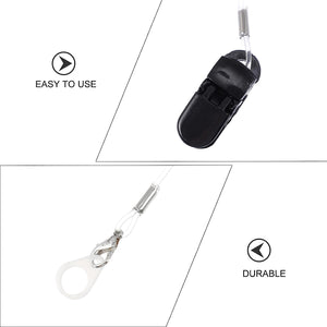 Clip Anti- Lost Lanyard Holder with anti Lost Lanyard Cord Security Clip for Adults Seniors Kids Anti- Lost Ropes