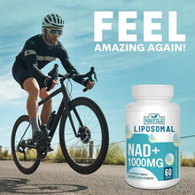 Load image into Gallery viewer, Liposomal NAD+ 1000 MG — Supplement — Supports Energy and Metabolism — Promotes Healthy Aging — Enhances Brain Function — 120 Day Supply
