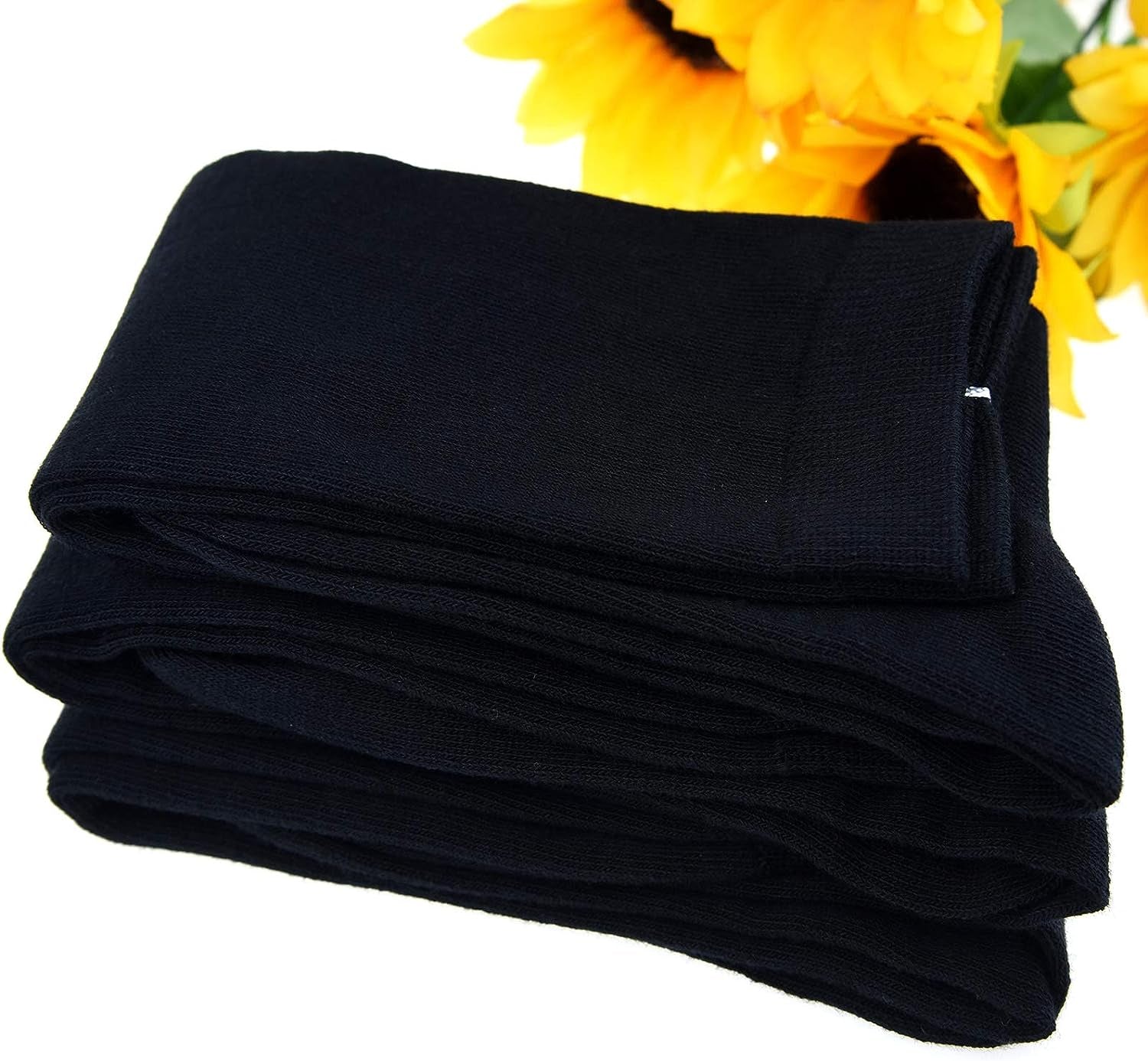 3 Pack School Uniform Cotton Knee High Socks Knee High Socks for Girls and Boys