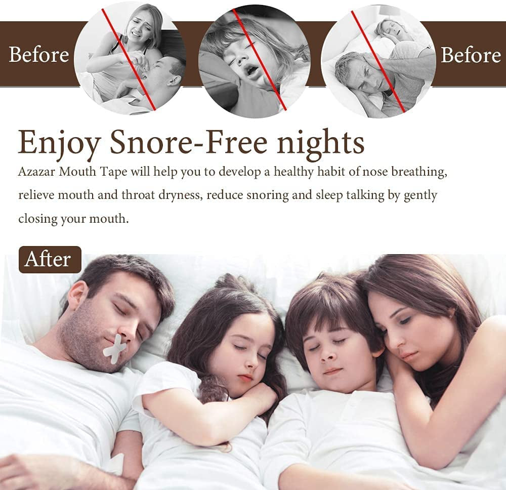 120 Pcs Sleep Strips,Anti Snoring Devices Advanced Gentle Mouth Tape for Sleeping Stop Snoring Mouth Tape for Better Nose Breathing Sleep Aids Mouth Sleep Strips for Snoring Reduction