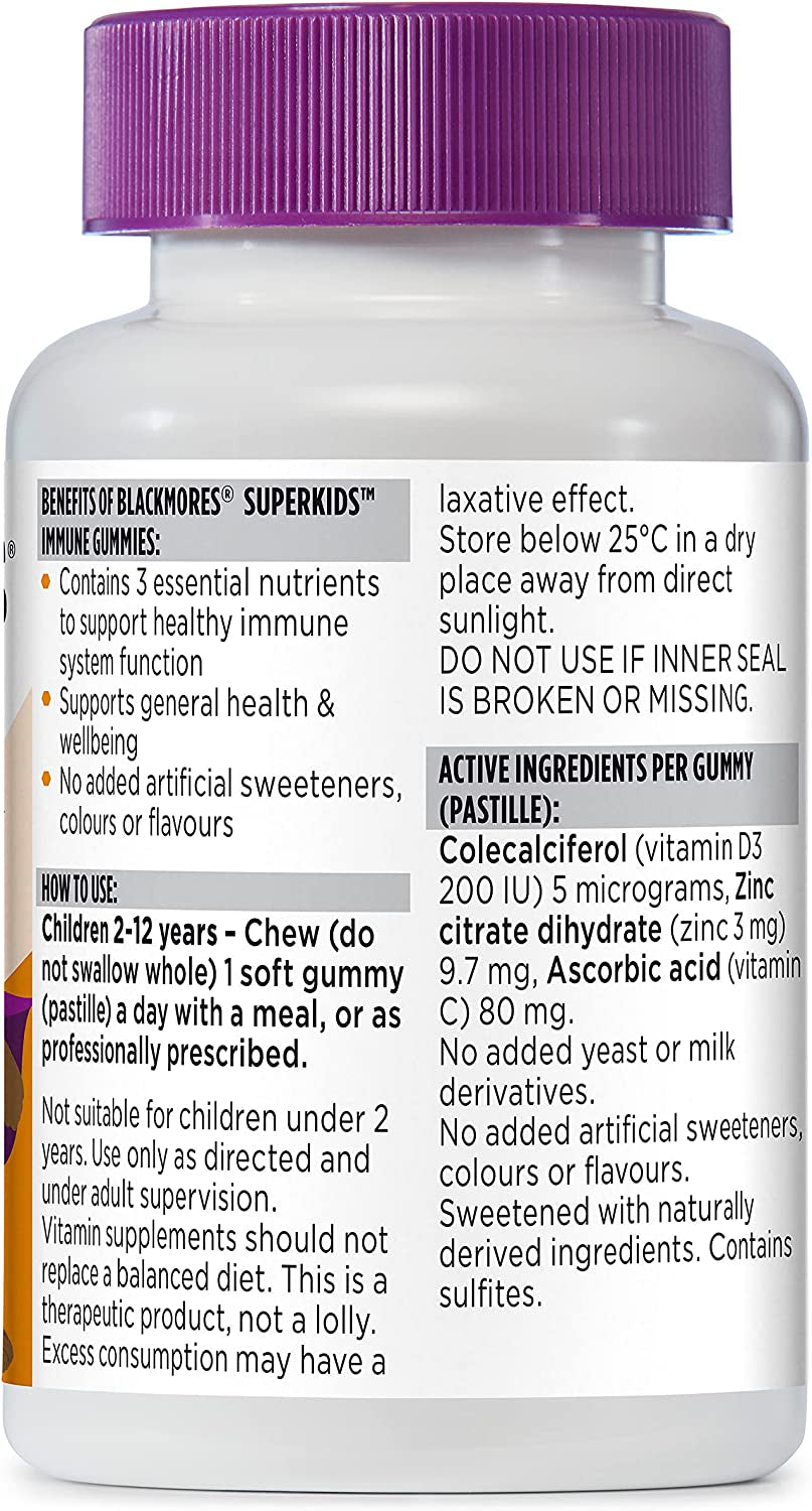 Superkids Immune Gummies (60)