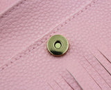 Cat Tassel Shoulder Bag Small Coin Purse Crossbody Satchel for Kids Girls, a Pink(5.1'' X 5.9''), One Size, Crossbody