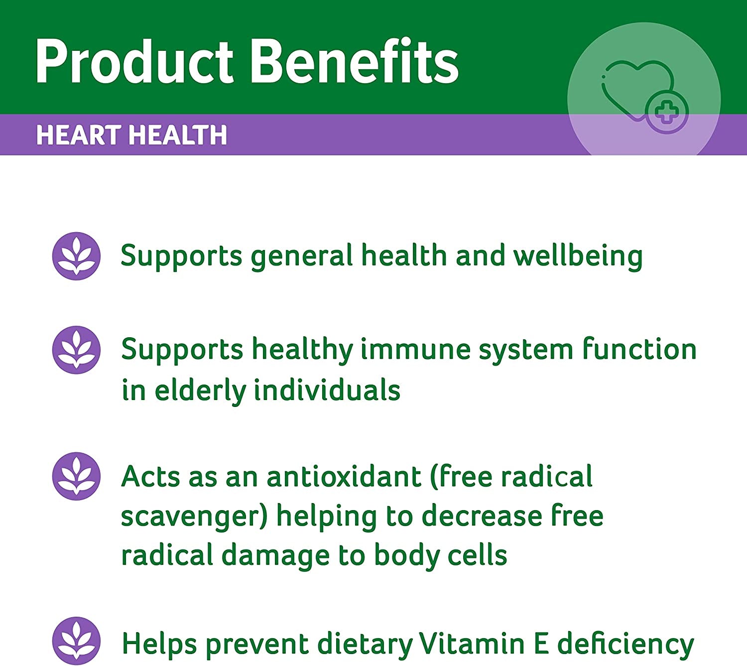 Mega Vitamin E 500IU Capsules - Supports Healthy Immune System Function in Elderly Individuals - Supports General Health and Wellbeing, 250 Pack