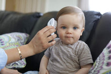 Load image into Gallery viewer, Baby Grooming and Healthcare Kit, Includes Digital Oral Thermometer, Nasal Aspirator, Brush and Comb, Scissors and Nail Clippers
