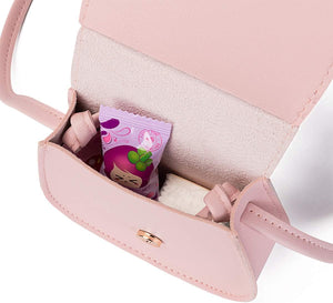 Little Girls' Cute Rabbit Crossbody Purse Small Bow Shoulder Bag Handbag for Kids Toddlers, Pink, One Size