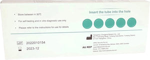 Nasal Swab Rapid Antigen Test (RAT) COVID-19 5 Pack ARTG ID:333341