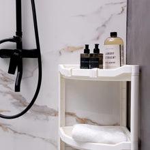 Load image into Gallery viewer, 4 Tier Shower Rack Telescopic Bathroom Adjustable Corner Caddy Shelf Storage
