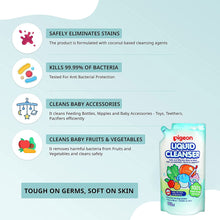 Load image into Gallery viewer, Biodegradable Liquid Cleanser to Wash Baby Bottles, Teats, Accessories, Fruits &amp; Vegetables, 650Ml Refill

