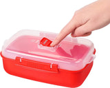 82009 Kitchen Storage Solutions Starter Pack, 18 Food and Kitchen Storage Containers with Lids, Lunch Boxes, Meal Prep Containers, Pantry Storage, Microwave Steamers and More, Bpa-Free