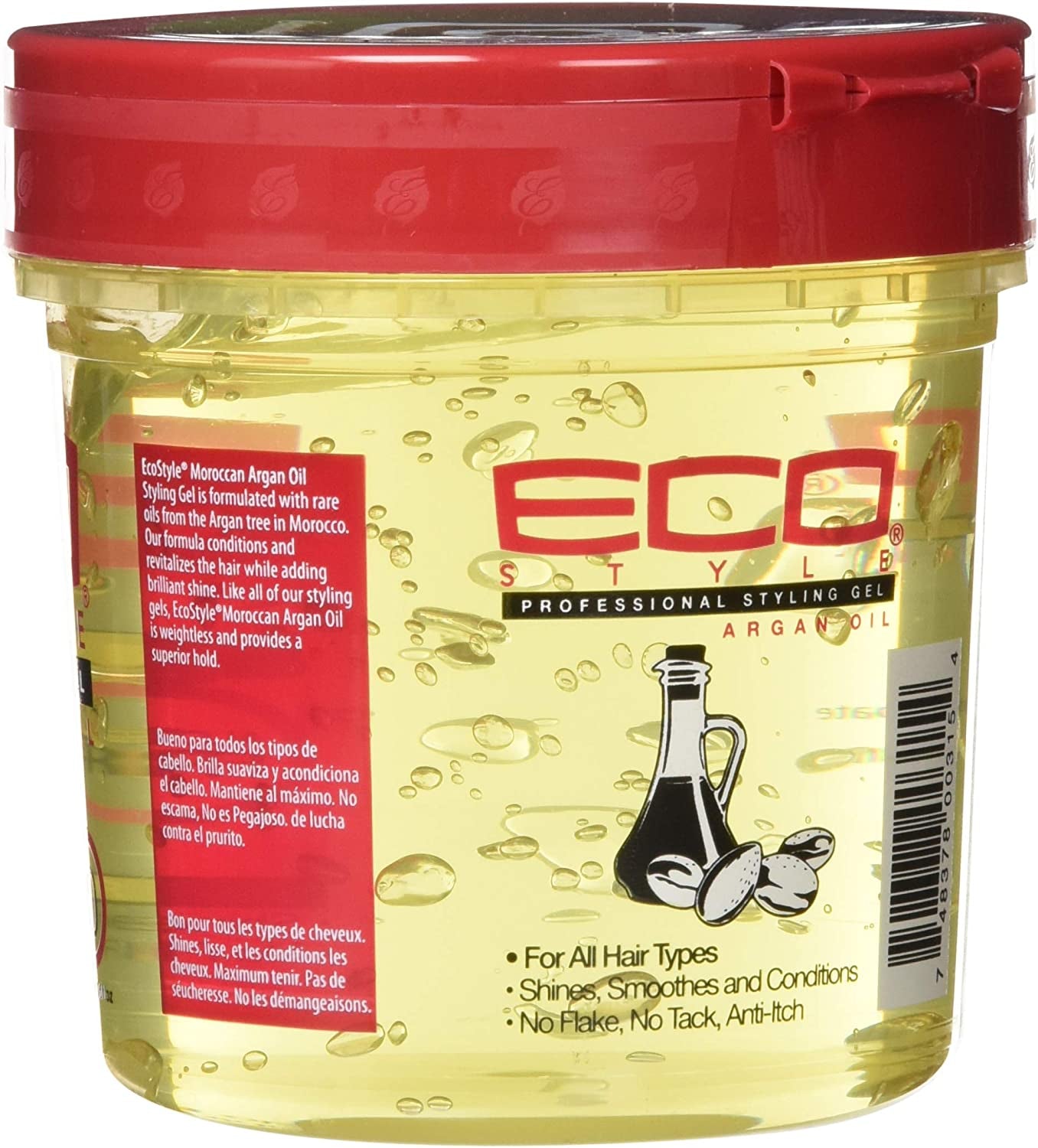 Eco Styler Moroccan Argan Oil Styling Gel, 473M