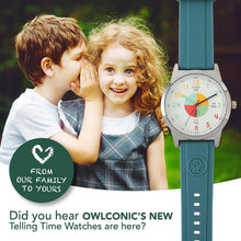 Load image into Gallery viewer, Kids Watch - Analog Watches for Kids - Girls &amp; Boys Watches Ages 7-10, Watches for Kids 8-12, Kids Analog Watch Telling Time Teaching Tool, Gift Watches for Girls and Boys

