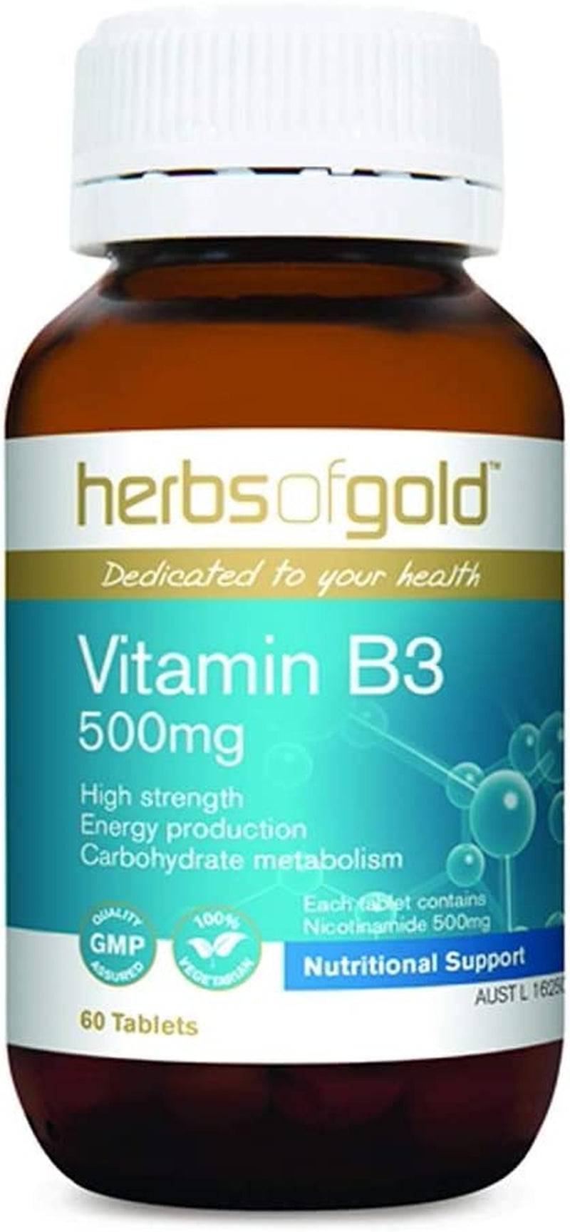 500Mg Vitamin B3 60 Tablets