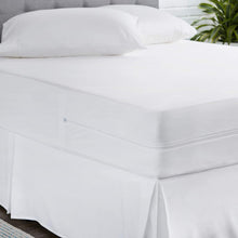 Load image into Gallery viewer, Zipper-Enclosed Waterproof Mattress and Box Spring Cover Protector - Twin Size, 12 to 18-Inch Depth
