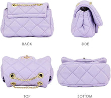 Load image into Gallery viewer, Sparkly Glitter Toddler Kids Purse for Girls Quilted Little Girl Purses
