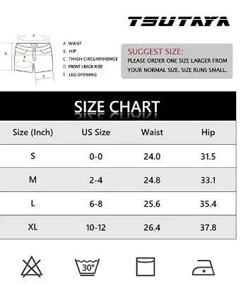 TSUTAYA Women Yoga Shorts Sexy Gym Workout Sports Athletic High Waisted Shorts pattanaustralia