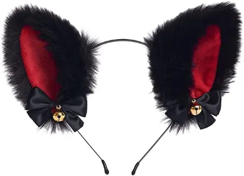 Jiaduo Cat Ears Headband Anime Cosplay Lolita Maid Kawaii Costume Accessories for Women, Girls Halloween Party pattanaustralia
