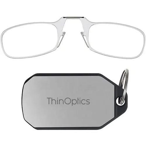 ThinOptics Keychain Case & Rectangular Reading Glasses Pattan Australia