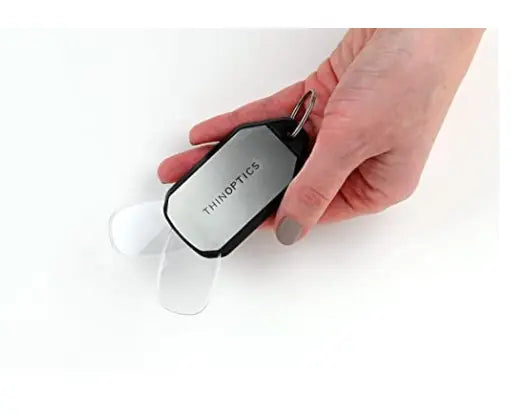 ThinOptics Keychain Case & Rectangular Reading Glasses Pattan Australia