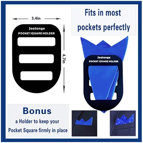 20 Pack Assorted Men's Pocket Squares Pattan Australia