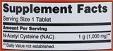 N-Acetyl-Cysteine 1000 Mg, 120 Tablets