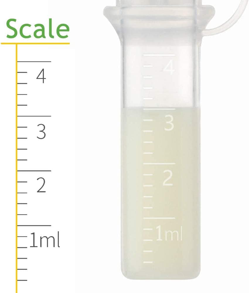 Silicone Colostrum Collector Set, Clear