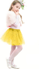 Load image into Gallery viewer, Skirt for Girls Ballet Tutu Sequins Sparkling Princess Dancing Tulle Tutu 12&quot; Length Costume for Party,Cosplay,Festive,Performance Underskirt
